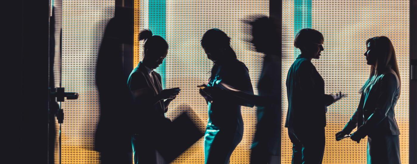 Silhouettes of Students, Staff, and Researchers at PGCC